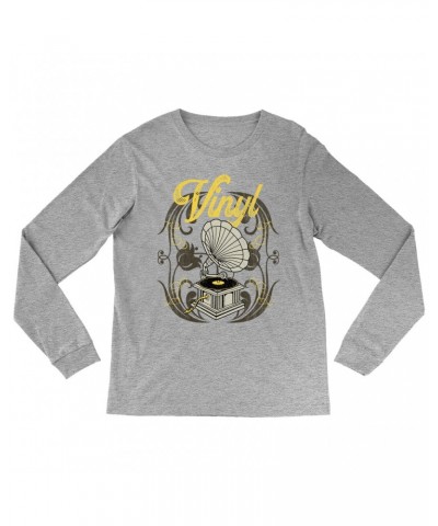 Music Life Long Sleeve Shirt | Only Vintage Vinyl Shirt $2.97 Shirts