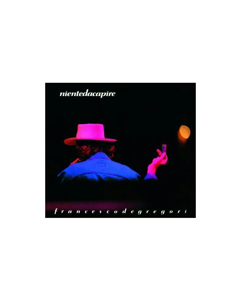 Francesco De Gregori NIENTE DA CAPIRE CD $14.06 CD