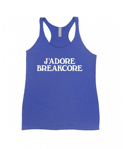 Music Life Ladies' Tank Top | J'Adore Breakcore Shirt $7.34 Shirts