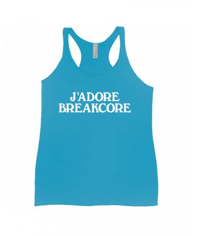 Music Life Ladies' Tank Top | J'Adore Breakcore Shirt $7.34 Shirts