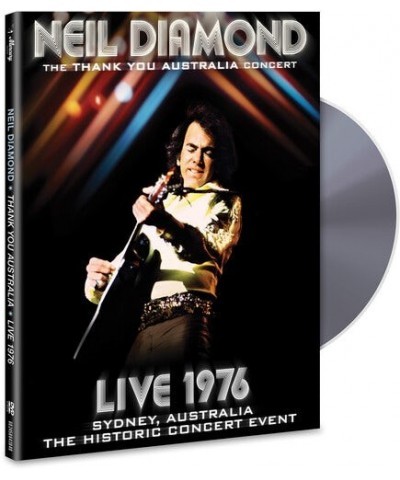 Neil Diamond THANK YOU AUSTRALIA CONCERT: LIVE 1976 DVD $11.27 Videos