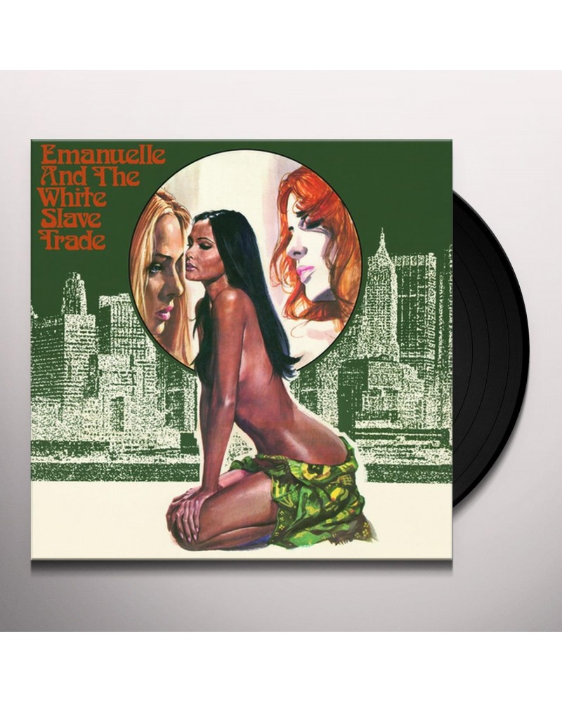 Nico Fidenco EMANUELLE & THE WHITE SLAVE TRADE (TRANSLUCENT RED W/ BLACK SPLATTER VINYL) Vinyl Record $12.65 Vinyl