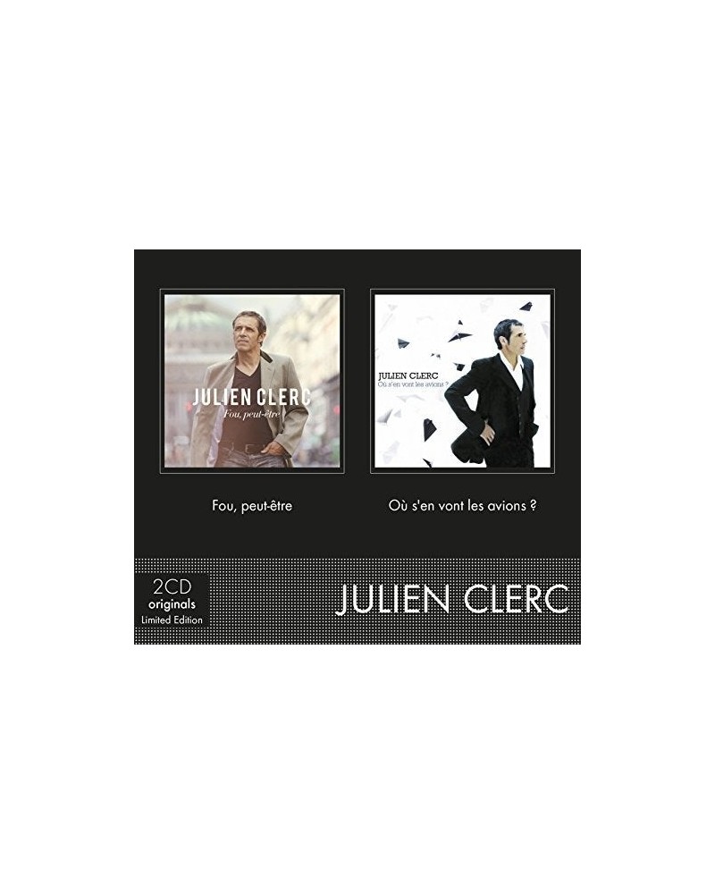 Julien Clerc FOU PEUT-ETRE + OU S'EN VONT LES AVIONS CD $9.46 CD