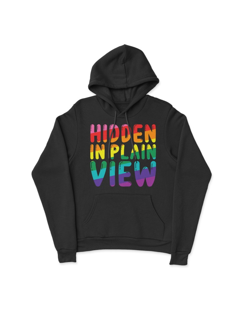 Hidden In Plain View Pride Flag Hoodie $7.80 Sweatshirts