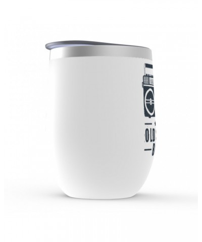 Music Life Wine Tumbler | Old School Beats Stemless Wine Tumbler $9.09 Drinkware