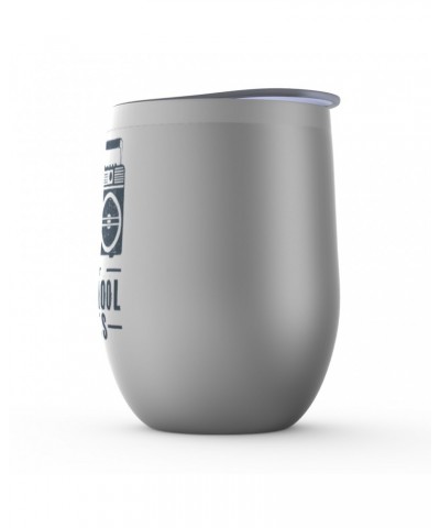 Music Life Wine Tumbler | Old School Beats Stemless Wine Tumbler $9.09 Drinkware