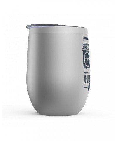 Music Life Wine Tumbler | Old School Beats Stemless Wine Tumbler $9.09 Drinkware