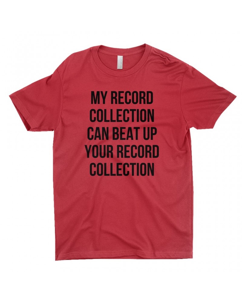 Music Life T-Shirt | Record Collection Bully Shirt $7.21 Shirts