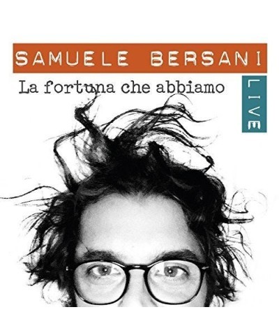 Samuele Bersani LA FORTUNA CHE ABBIAMO: LIVE Vinyl Record $4.45 Vinyl