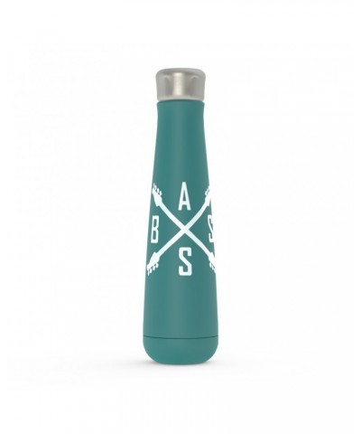 Music Life Water Bottle | Bass Player Emblem Water Bottle $3.90 Drinkware