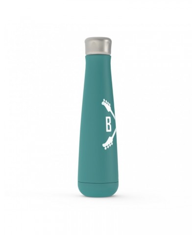 Music Life Water Bottle | Bass Player Emblem Water Bottle $3.90 Drinkware