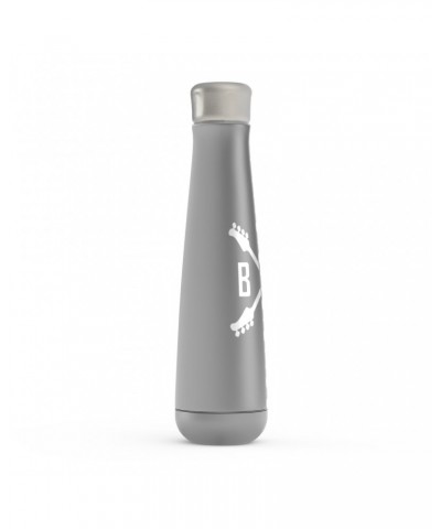 Music Life Water Bottle | Bass Player Emblem Water Bottle $3.90 Drinkware