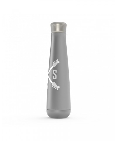 Music Life Water Bottle | Bass Player Emblem Water Bottle $3.90 Drinkware