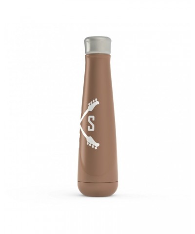 Music Life Water Bottle | Bass Player Emblem Water Bottle $3.90 Drinkware