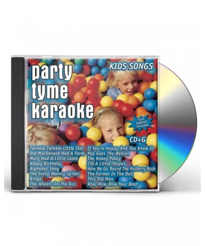 Party Tyme Karaoke Kids Songs (16-song CD+G) CD $11.20 CD