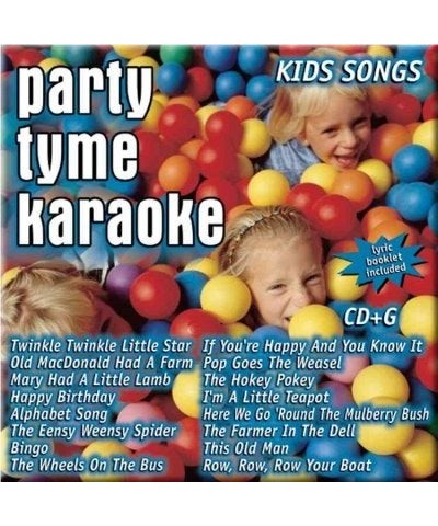 Party Tyme Karaoke Kids Songs (16-song CD+G) CD $11.20 CD