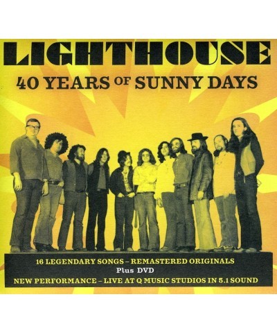 lighthouse 40 YEARS OF SUNNY DAYS CD $4.51 CD