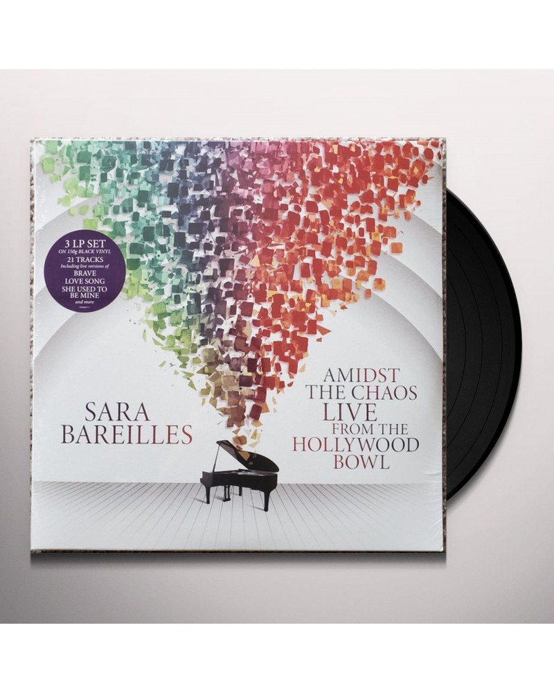 Sara Bareilles AMIDST THE CHAOS: LIVE FROM THE HOLLYWOOD BOWL (3LP/150G) Vinyl Record $19.34 Vinyl