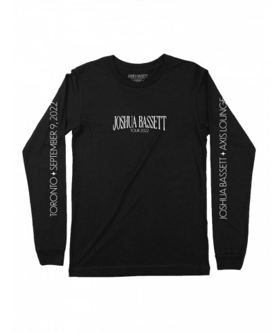 Joshua Bassett Toronto Tour Long Sleeve - Black $6.81 Shirts