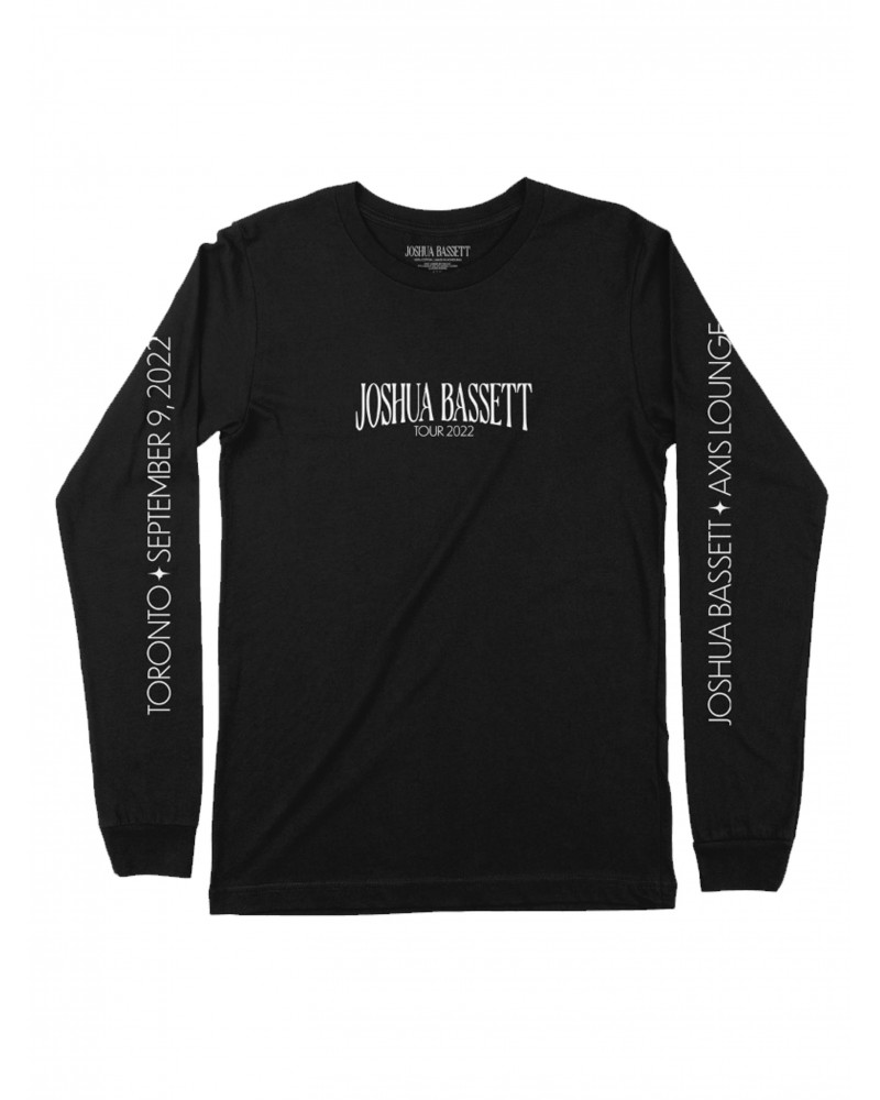 Joshua Bassett Toronto Tour Long Sleeve - Black $6.81 Shirts