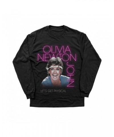 Olivia Newton-John Neon Nights T-Shirt Longsleeve or Crewneck $9.24 Sweatshirts