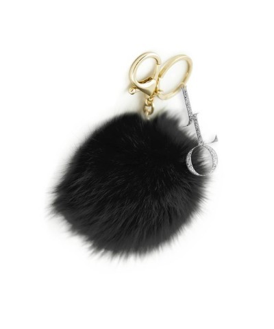 Jennifer Lopez JLO Black Poof Keychain $25.14 Accessories