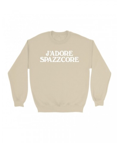 Music Life Sweatshirt | J'Adore Spazzcore Sweatshirt $7.55 Sweatshirts