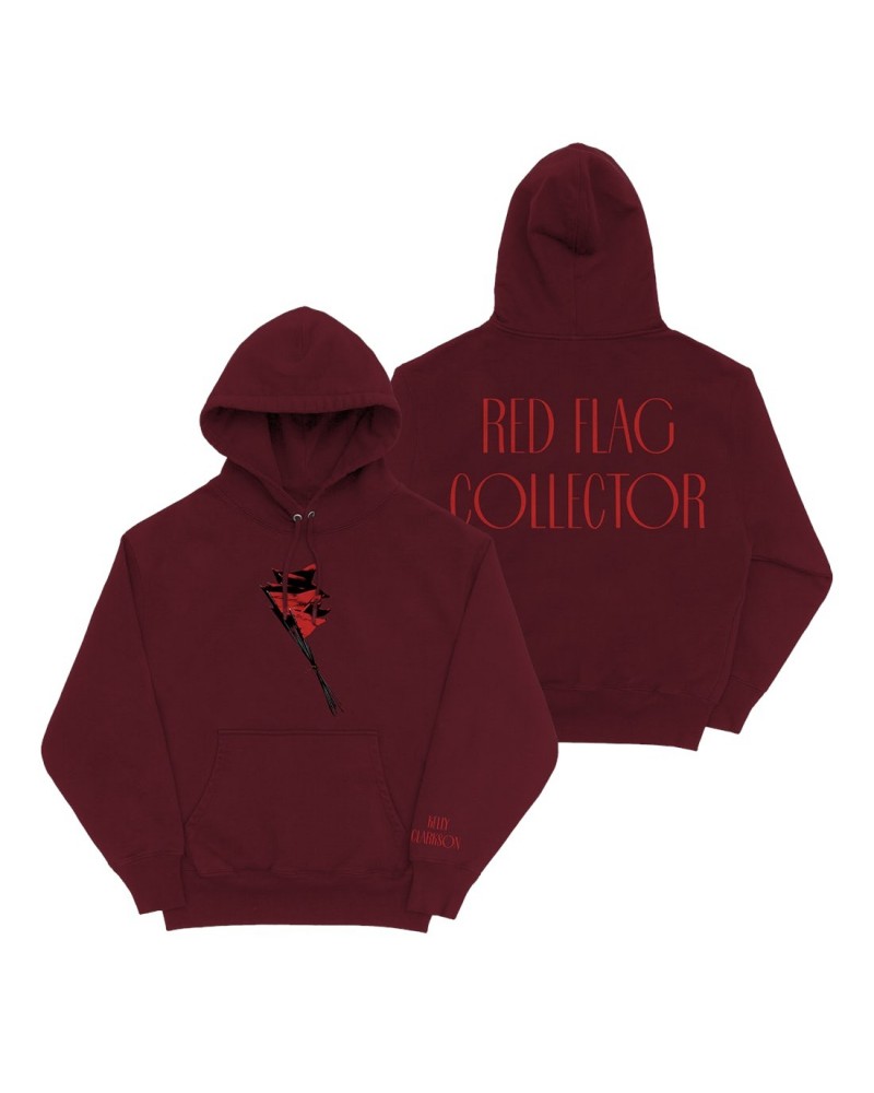 Kelly Clarkson Red Flag Collector Hoodie $5.71 Sweatshirts