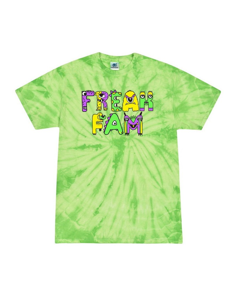 Sofi Tukker Freak Fam Lime Tie Dye Tee $4.62 Shirts