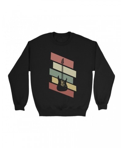 Music Life Sweatshirt | Guitar Geometry Sweatshirt $9.89 Sweatshirts