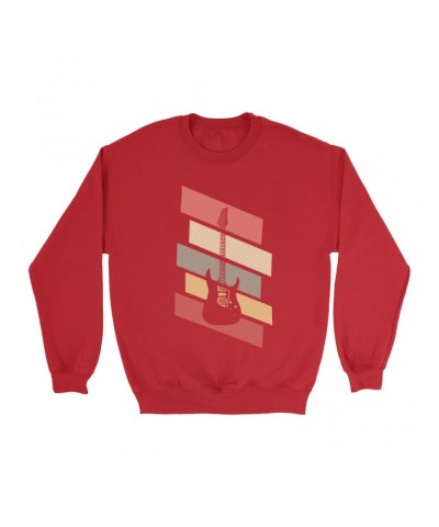 Music Life Sweatshirt | Guitar Geometry Sweatshirt $9.89 Sweatshirts