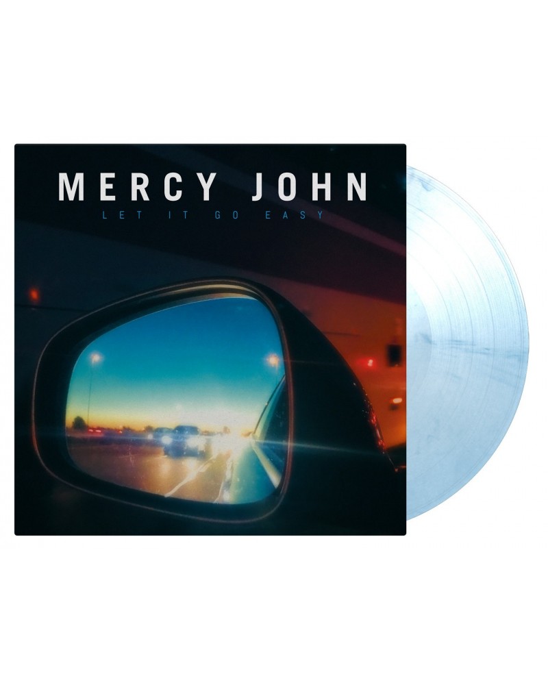 Mercy John LET IT GO EASY (LIMITED SOLID BLUE & WHITE MIXED 180G AUDIOPHILE VINYL/GATEFOLD) Vinyl Record $5.97 Vinyl