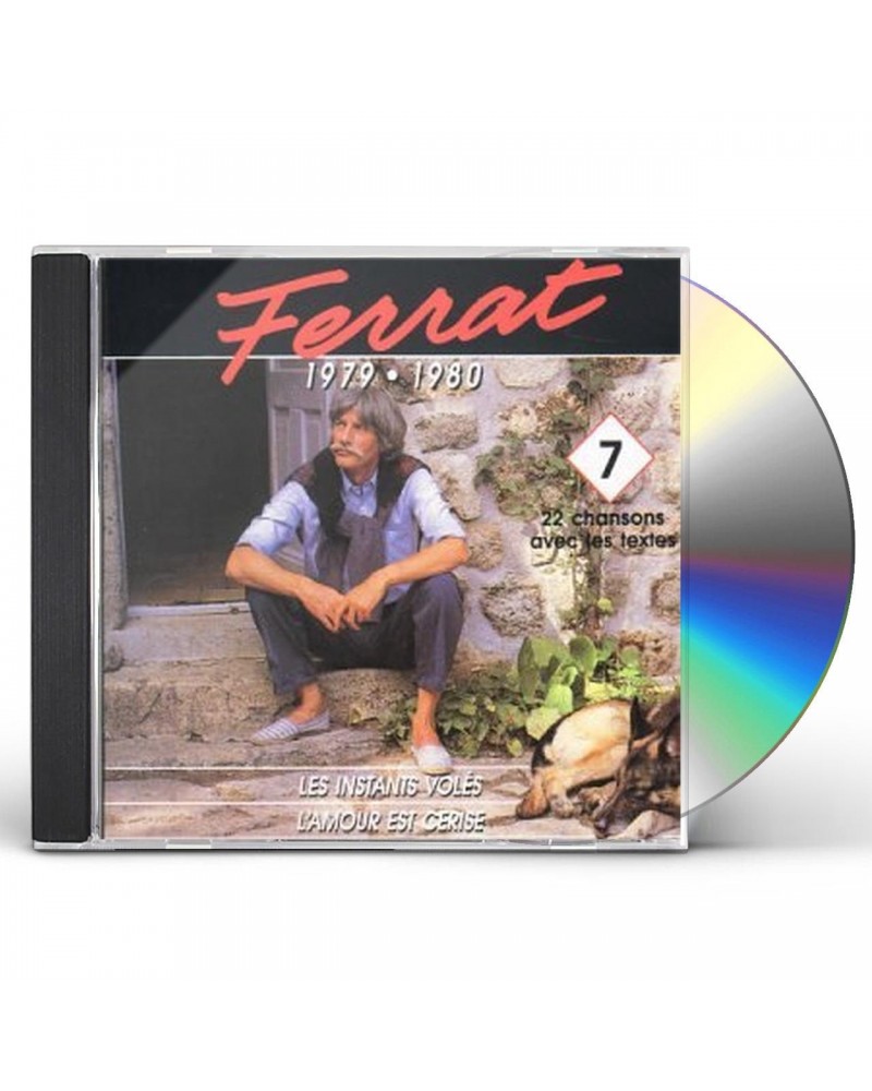 Jean Ferrat INSTANTS VOLES 7 CD $9.55 CD