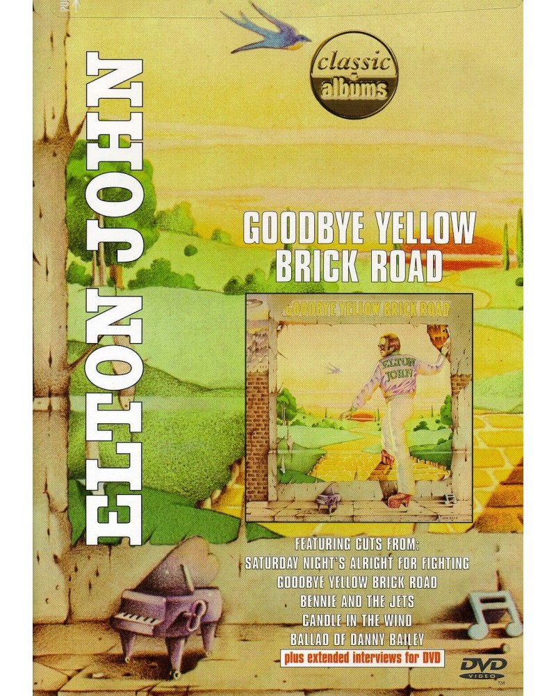 Elton John GOODBYE YELLOW BRICK ROAD DVD $7.87 Videos