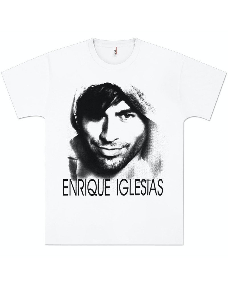 Enrique Iglesias White Face T-Shirt $8.54 Shirts