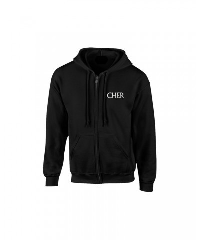 Cher Classic Cher Glitter Zip Hoodie $7.01 Sweatshirts