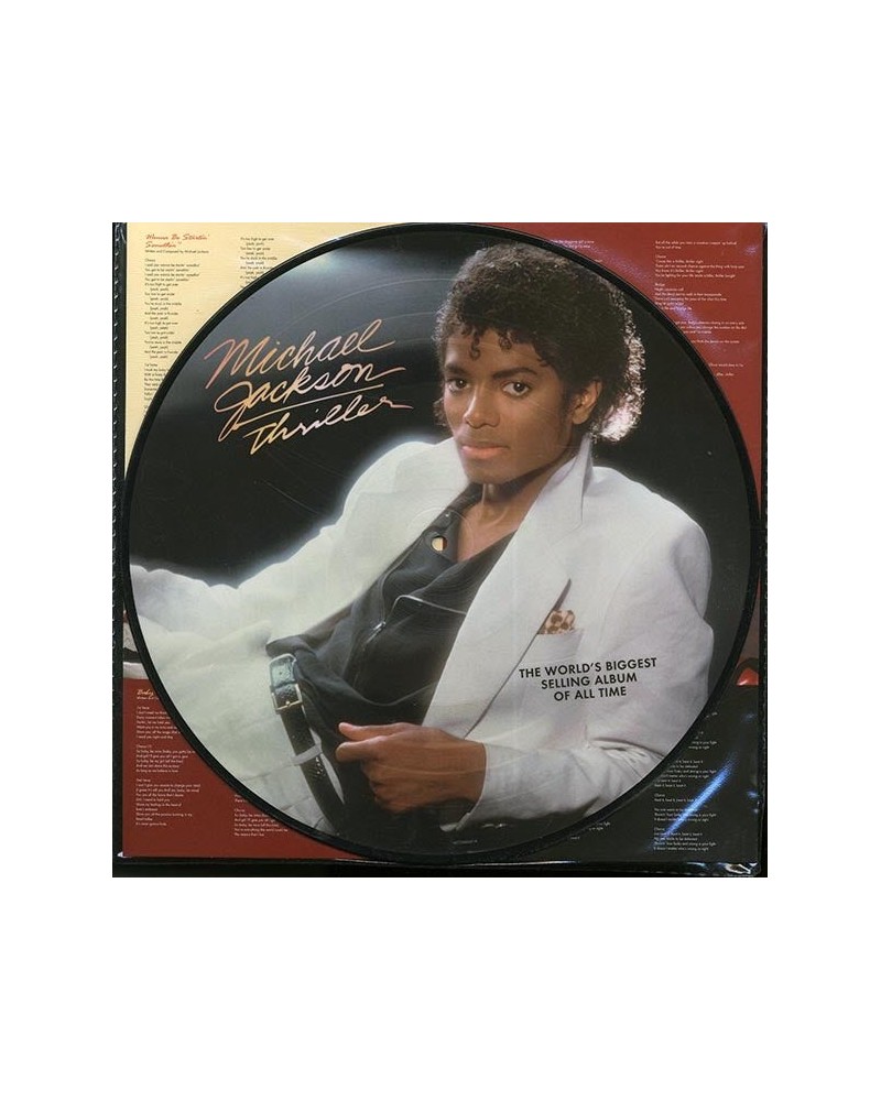 Michael Jackson LP Vinyl Record - Thriller - Picture Disc $7.76 Vinyl