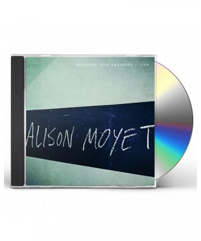 Alison Moyet MINUTES AND SECONDS-LIVE CD $12.25 CD