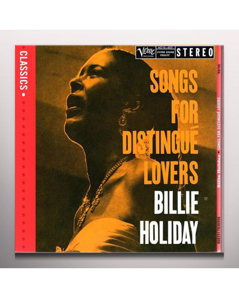 Billie Holiday SONGS FOR DISTINGUE LOVERS (BONUS TRACKS) Vinyl Record - Colored Vinyl $7.00 Vinyl