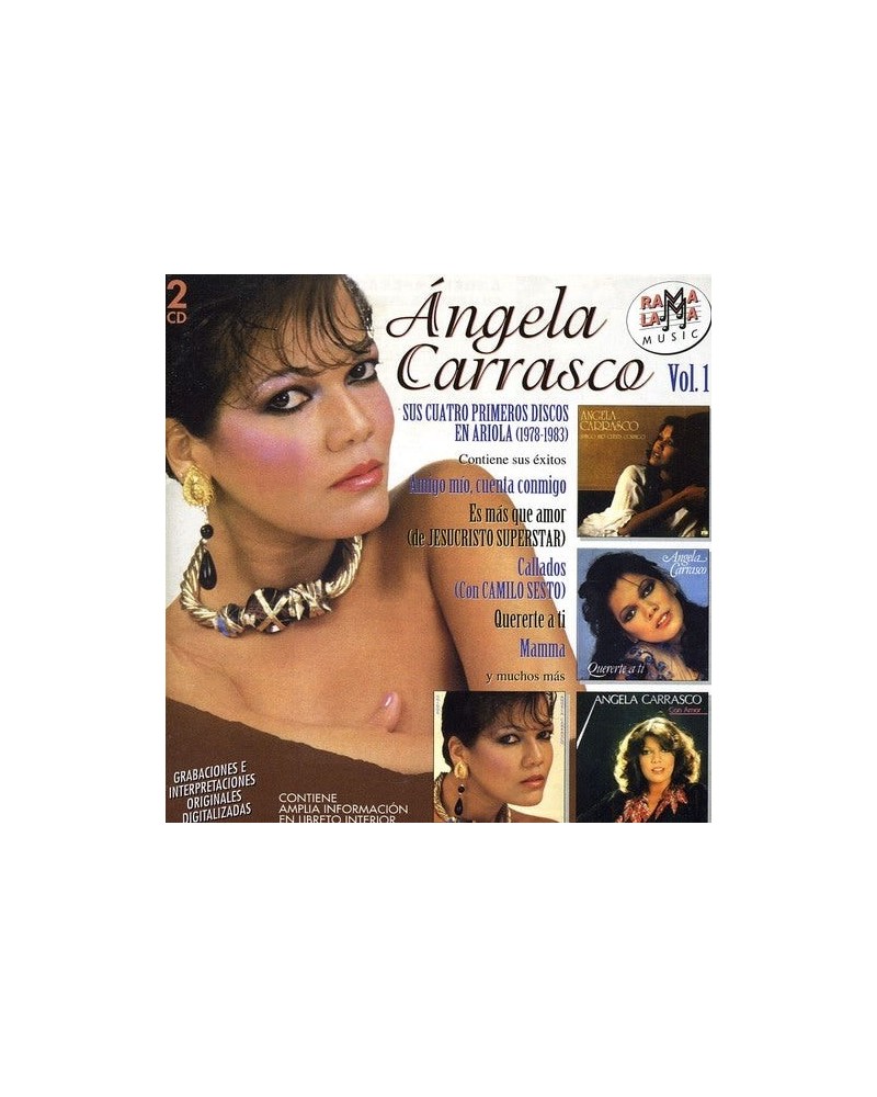 Angela Carrasco SUS CUATRO PRIMEROS DISCOS EN ARIOLA CD $8.99 CD