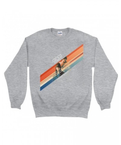 Sonny & Cher Sweatshirt | The Beat Goes On Retro Stripes Sweatshirt $13.32 Sweatshirts