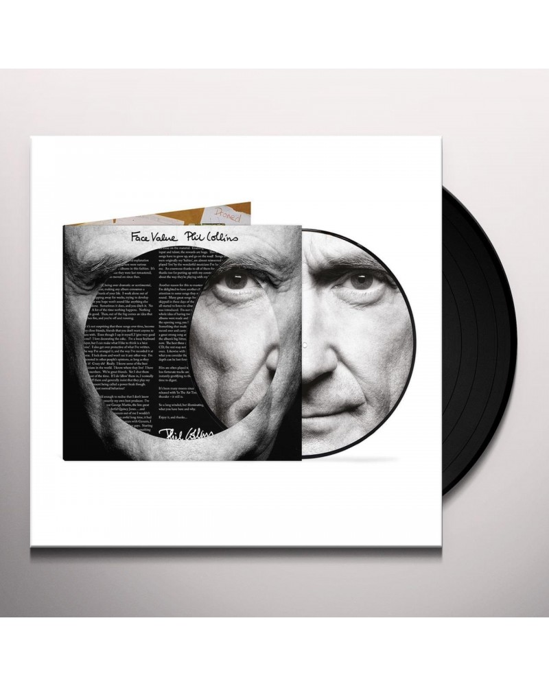 Phil Collins Face Value Vinyl Record $16.49 Vinyl