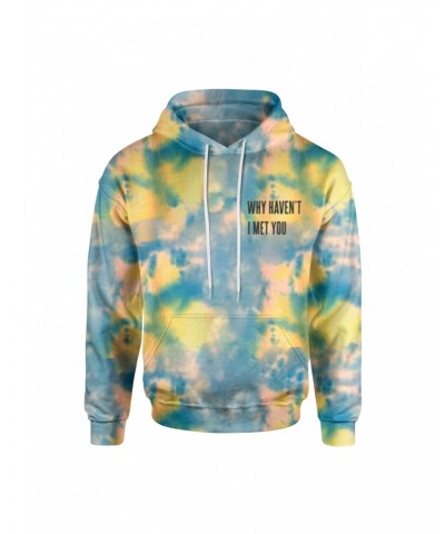 Cameron Dallas WHIMY Blue Tie Dyed Sunflower Hoodie $9.86 Sweatshirts