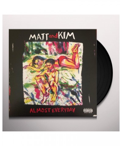 Matt and Kim ALMOST EVERYDAY - Limited Edition Red Colored Vinyl Record $15.27 Vinyl