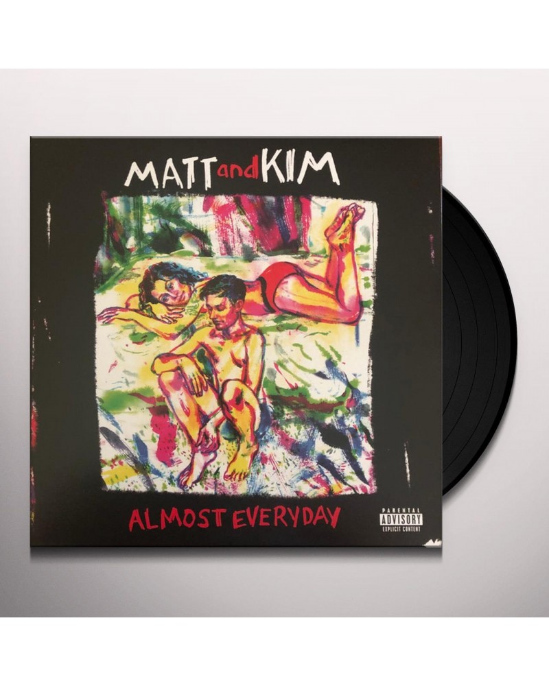 Matt and Kim ALMOST EVERYDAY - Limited Edition Red Colored Vinyl Record $15.27 Vinyl