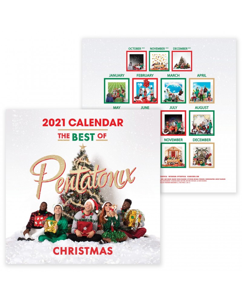 Pentatonix Best of PTX 2021 Calendar $12.49 Calendars