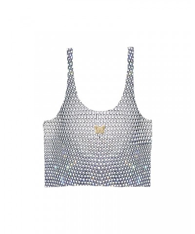 Mariah Carey Rhinestone Butterfly Tank $8.79 Shirts