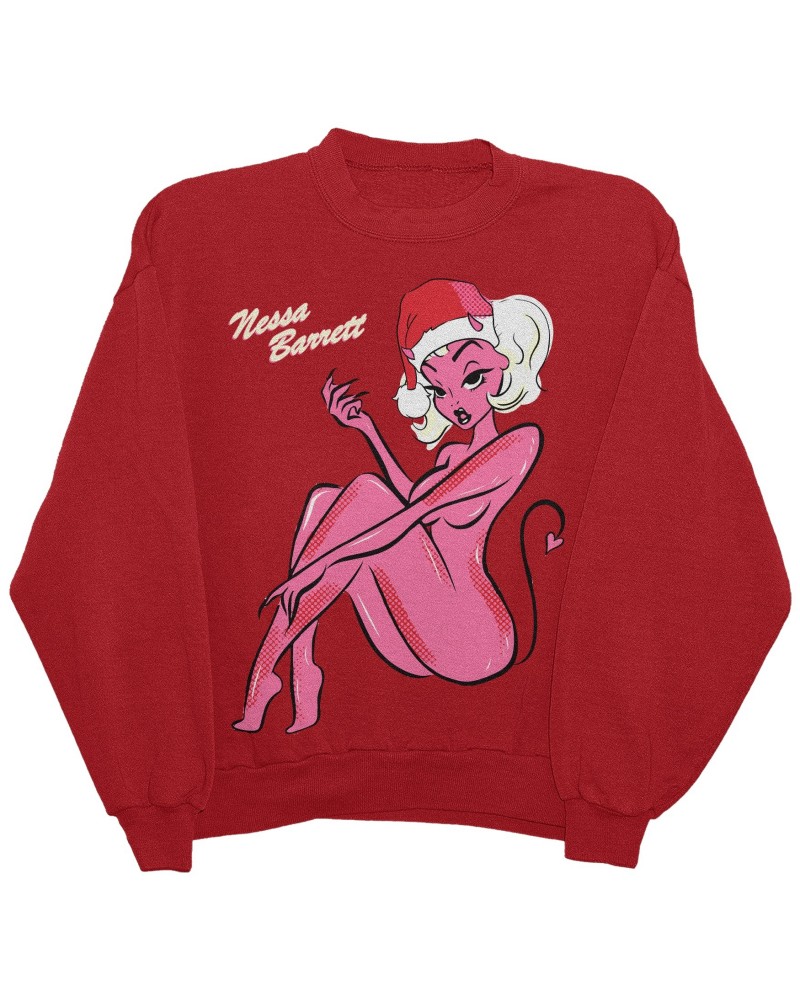 Nessa Barrett Bad Santa Crewneck $7.98 Sweatshirts