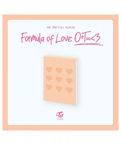 TWICE FORMULA OF LOVE: O+T 3 (FULL OF LOVE VER.) CD $10.19 CD