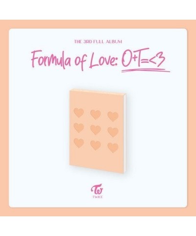 TWICE FORMULA OF LOVE: O+T 3 (FULL OF LOVE VER.) CD $10.19 CD